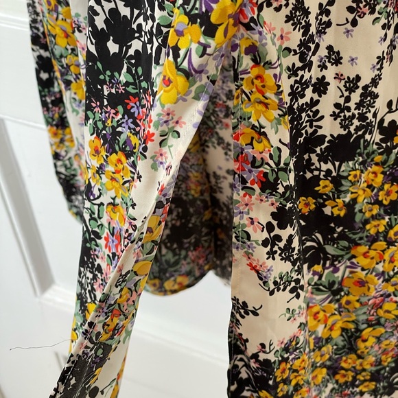 TOP SHOP Floral Long Sleeve Maxi Dress - Women’s Size 2 - NEW WITH TAGS - Picture 10 of 11